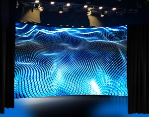 Gebogene LED-Anzeige