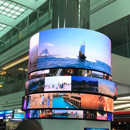 Outdoor shopping mall