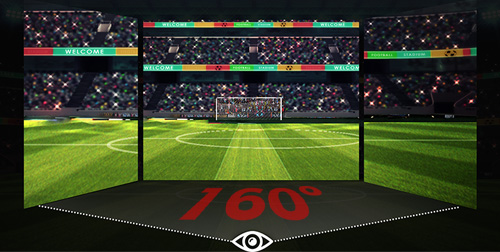 Ultra wide viewing angle