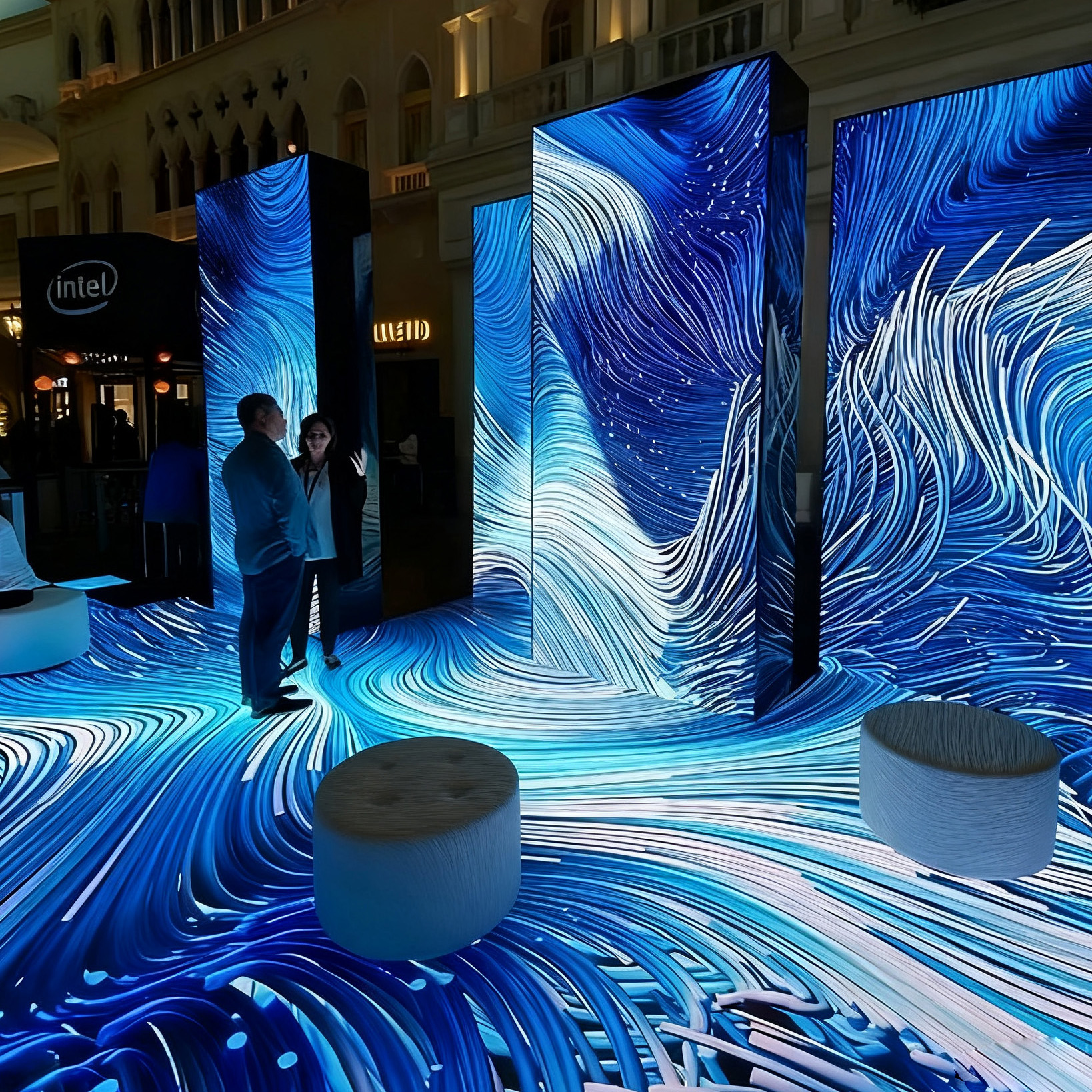 ZHIYU LED Floor Tile Screen