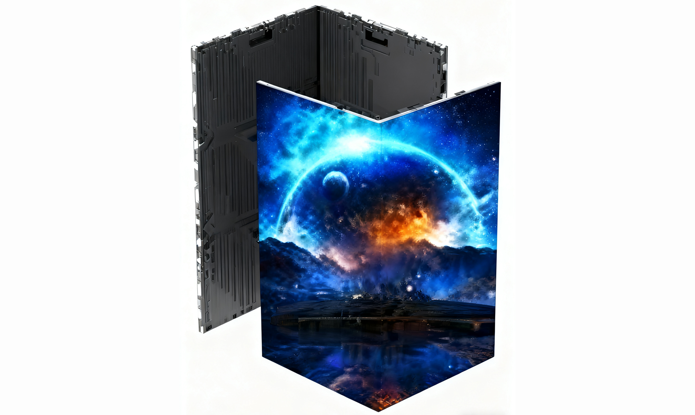 INDOOR SMALL PIXEL PITCHX3-SMD SERIES Right Angle splicing