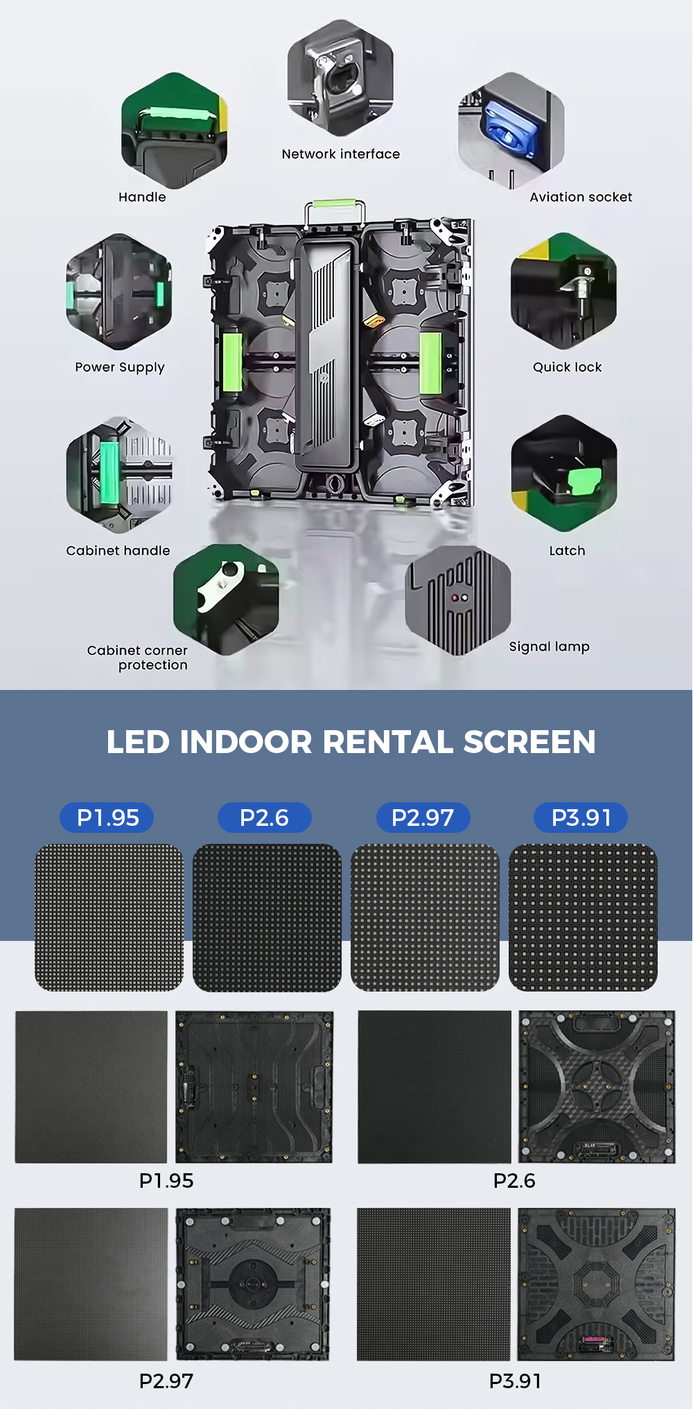 LED INDOOR RENTAL SCREEN
