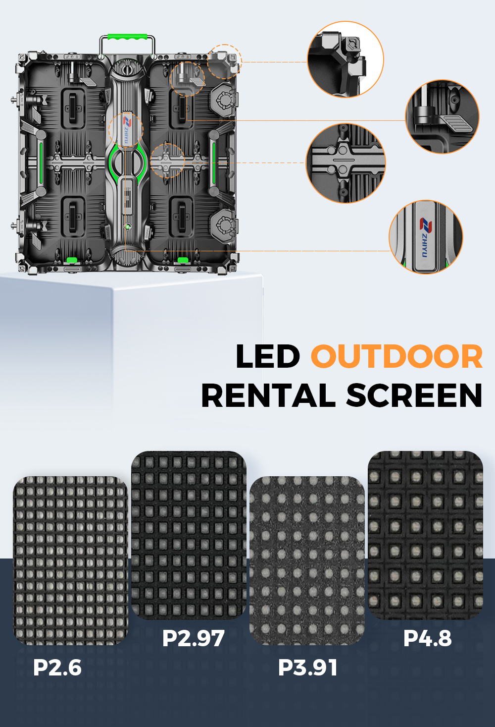 LED OUTDOOR RENTAL SCREEN