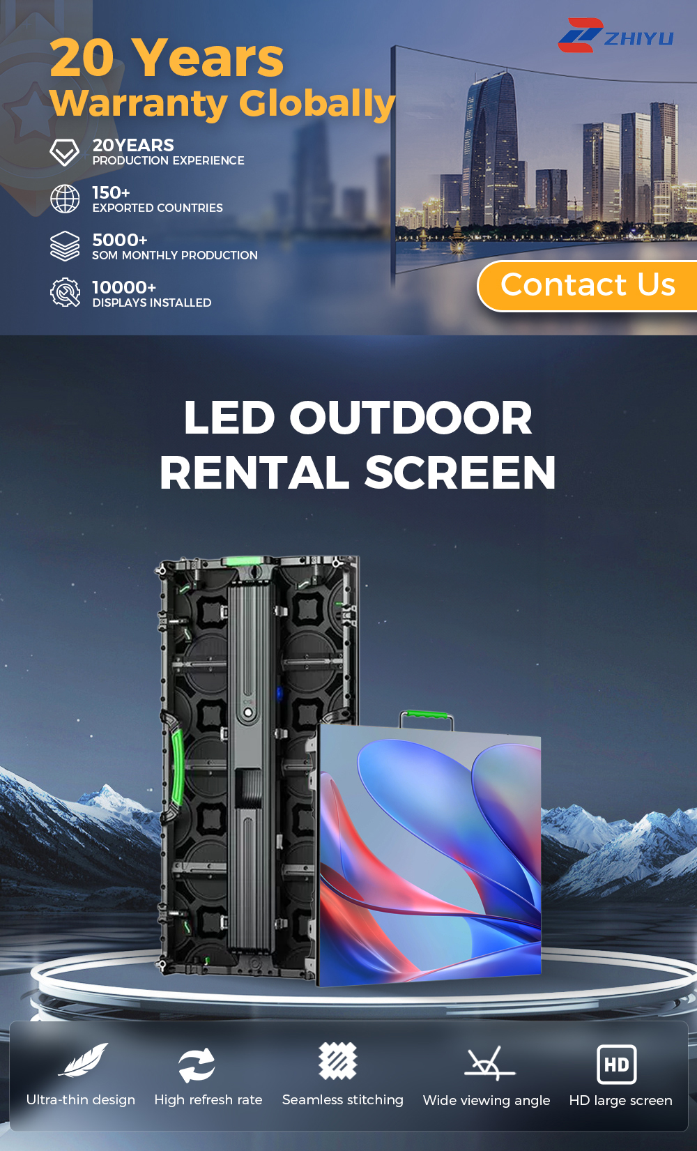 LED OUTDOORRENTAL SCREEN