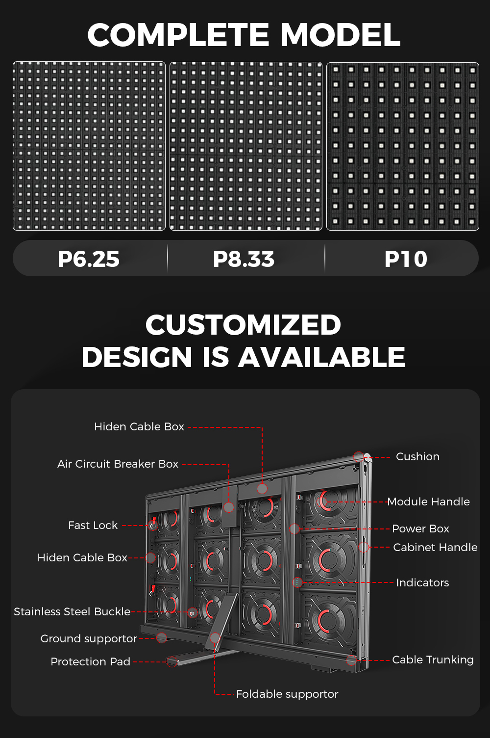 STADIUMLED SCREEN COMPLETE MODEL