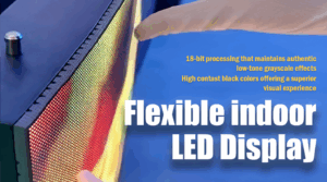 Flexible indoor LED Display