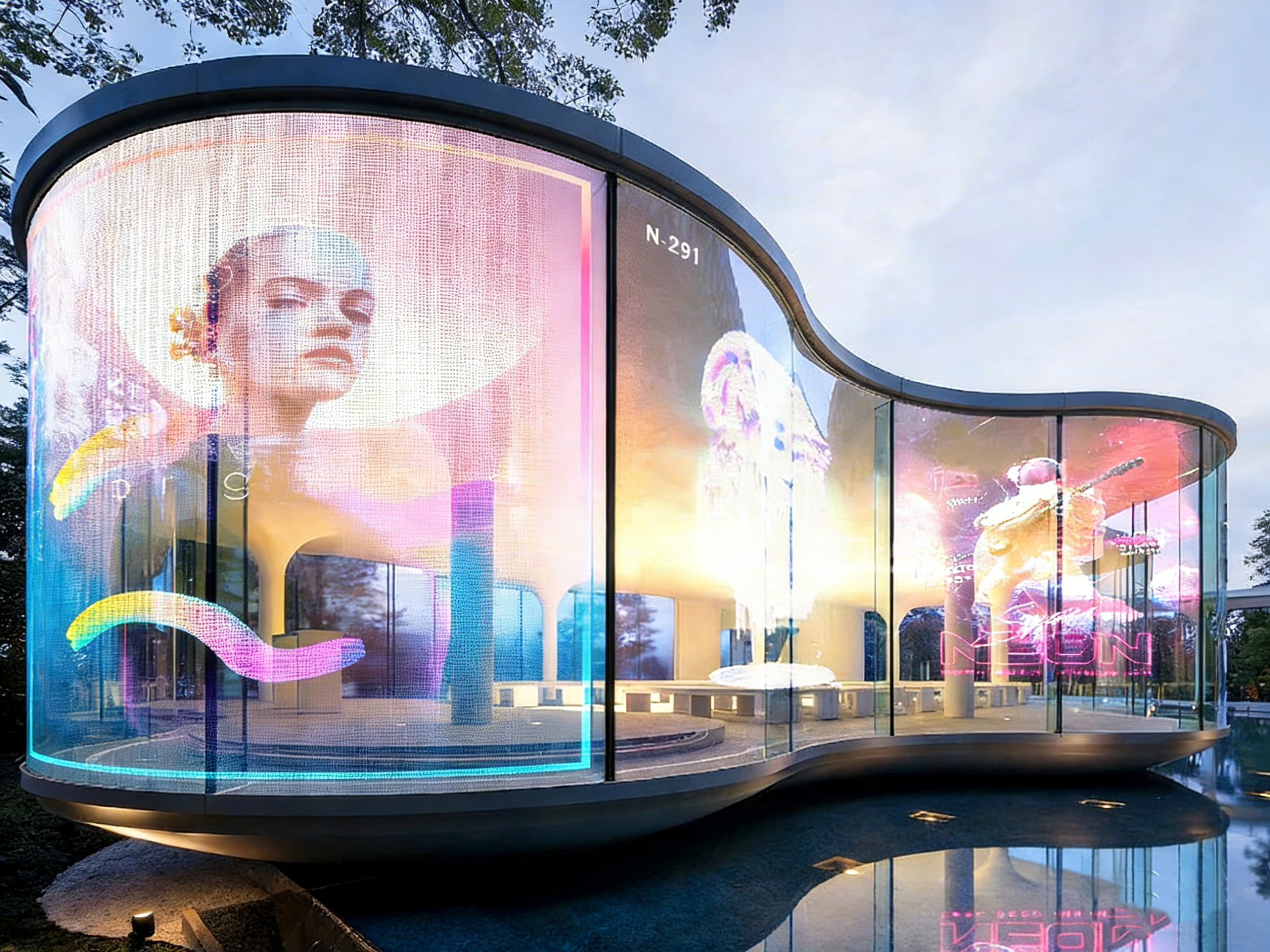 Transparent LED Screens: Revolutionizing Visual Experiences with Unmatched Advantages