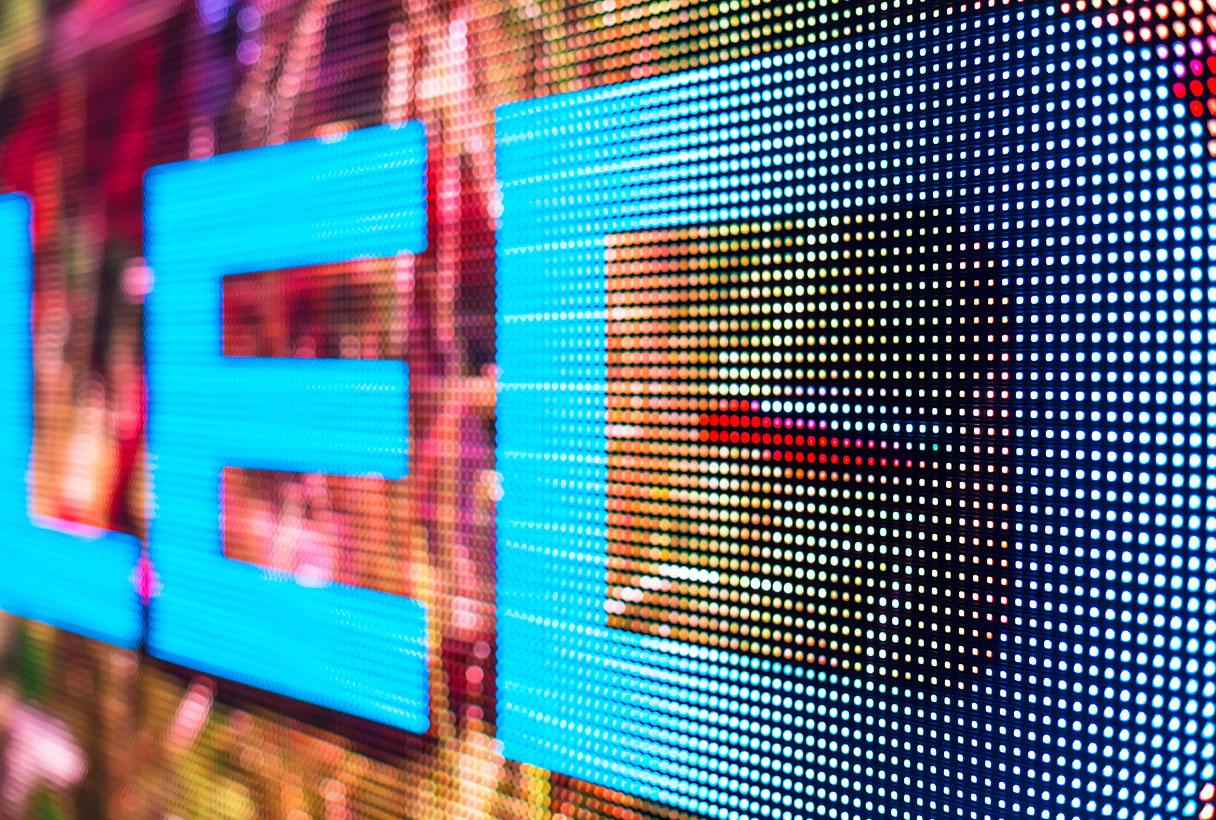 Outdoor LED displays