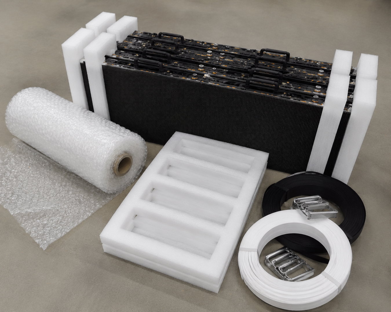 led-packing-materials