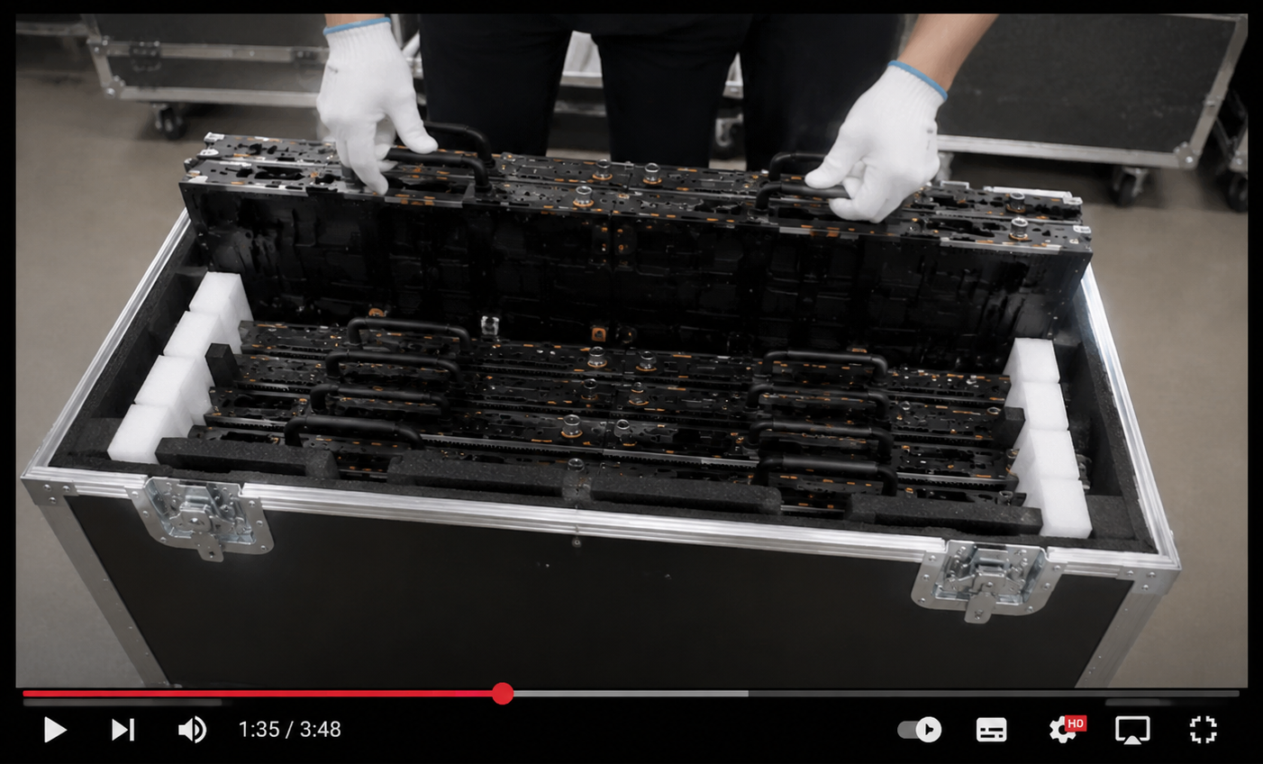 led-packing-video