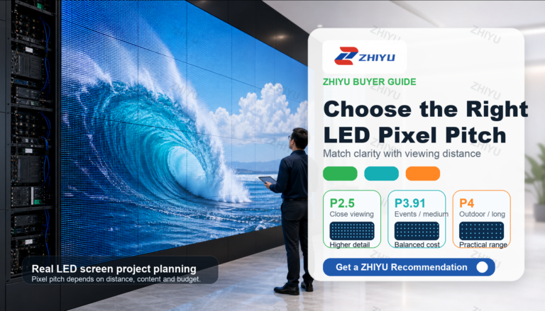 Choose the Right LED Pixel Pitch